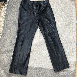 Sumptuous vintage leather pants! Size 12